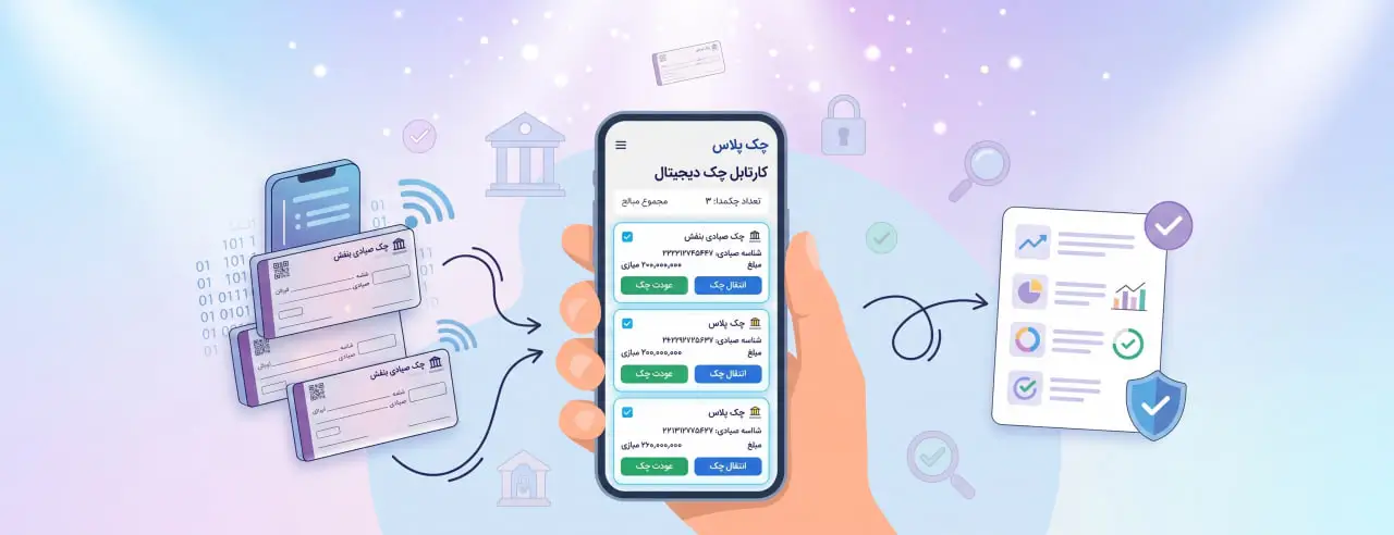 کارتابل چک دیجیتال چیست؟ مشاهده و مدیریت چک ها با چک پلاس